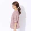 シューラルー/ドレスキップ(SHOO・LA・RUE/DRESKIP)の【洗える】上品な甘さ フリンジ ジャカード5分袖ブラウス14