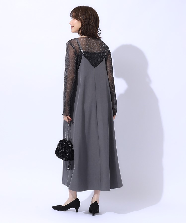 ロングシーズン活躍 フレアキャミワンピース(マキシ・ロング ロングシーズン活躍 フレアキャミワンピース(マキシ・ロング