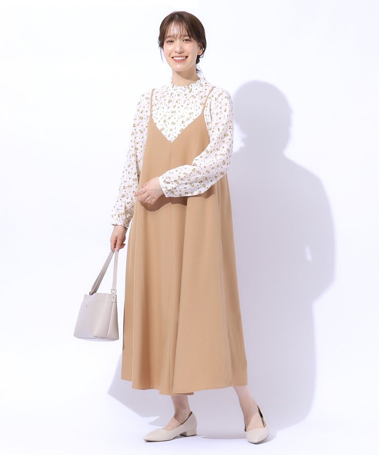 シューラルー/ドレスキップ(SHOO・LA・RUE/DRESKIP)のロングシーズン活躍 フレアキャミワンピース9
