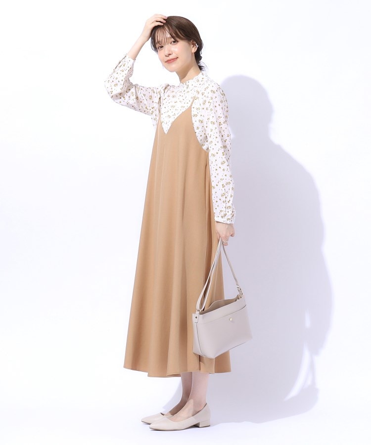 シューラルー/ドレスキップ(SHOO・LA・RUE/DRESKIP)のロングシーズン活躍 フレアキャミワンピース10
