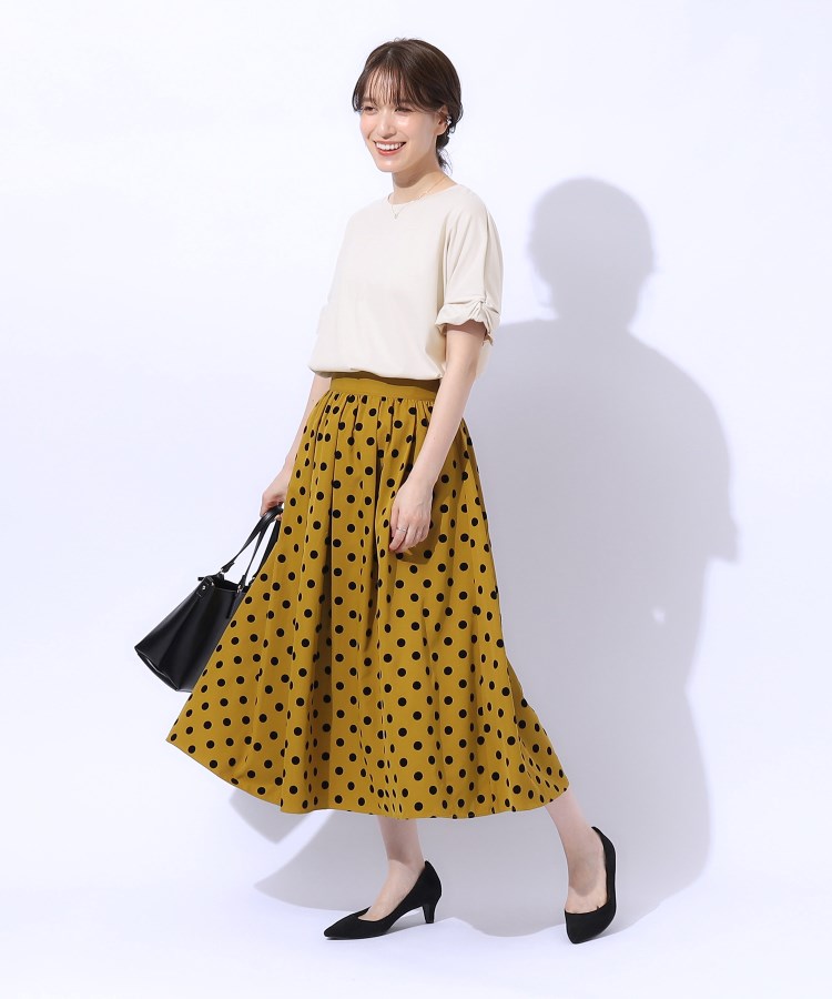シューラルー/ドレスキップ(SHOO・LA・RUE/DRESKIP)の【UV】秋色で大人のこなれ感 お袖タックトップス15