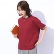 シューラルー/ドレスキップ(SHOO・LA・RUE/DRESKIP)の【UV】秋色で大人のこなれ感 お袖タックトップス ボルドー(064)
