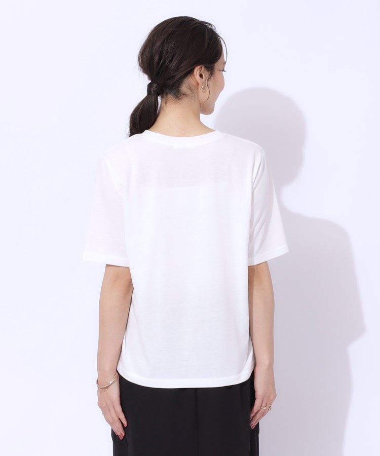 シューラルー/ドレスキップ(SHOO・LA・RUE/DRESKIP)の【2点セット】秋冬も活躍 フェイクファービスチェ×Tシャツ22