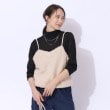 シューラルー/ドレスキップ(SHOO・LA・RUE/DRESKIP)の【2点セット】秋冬も活躍 フェイクファービスチェ×Tシャツ4
