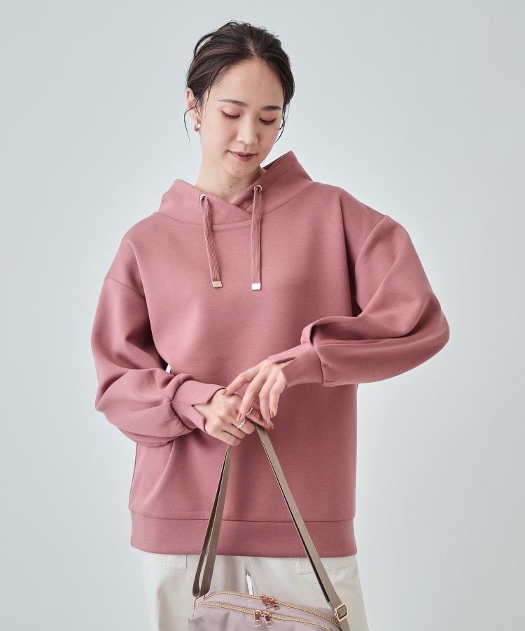シューラルー/ドレスキップ(SHOO・LA・RUE/DRESKIP)の【高レビュー】なめらかタッチ もちさら抜け襟トップス17