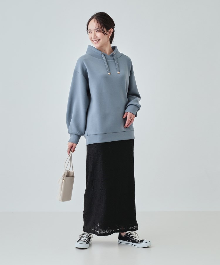 シューラルー/ドレスキップ(SHOO・LA・RUE/DRESKIP)の【高レビュー】なめらかタッチ もちさら抜け襟トップス15