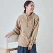 シューラルー/ドレスキップ(SHOO・LA・RUE/DRESKIP)の【高レビュー】なめらかタッチ もちさら抜け襟トップス ベージュ(052)