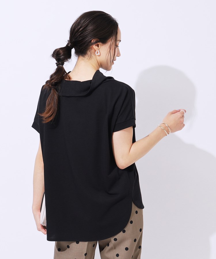 シューラルー/ドレスキップ(SHOO・LA・RUE/DRESKIP)の【高レビュー/UV】さらりと大人カジュアルな装いに 抜け襟Tシャツ2