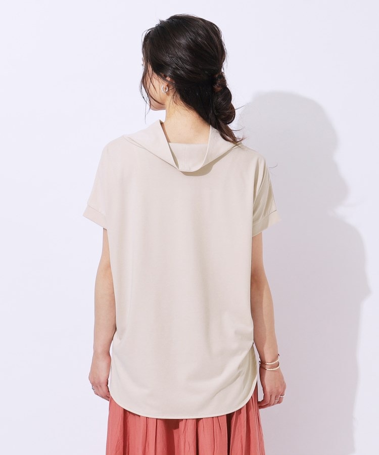 シューラルー/ドレスキップ(SHOO・LA・RUE/DRESKIP)の【高レビュー/UV】さらりと大人カジュアルな装いに 抜け襟Tシャツ27