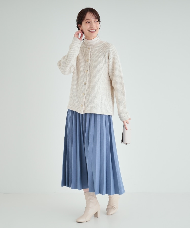 シューラルー/ドレスキップ(SHOO・LA・RUE/DRESKIP)の上品で華やかに ラメツイード調 ニットカーディガン19