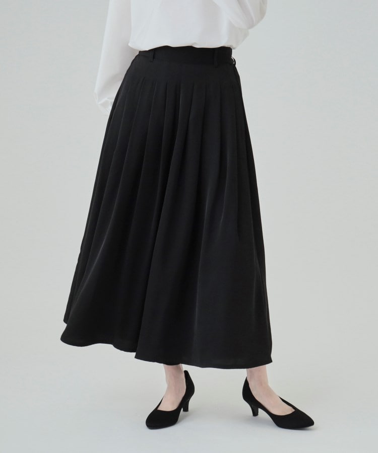 シューラルー/ドレスキップ(SHOO・LA・RUE/DRESKIP)の【高レビュー/洗える】柔らかで上品に　落ち感のきれいなボリュームスカーチョ1