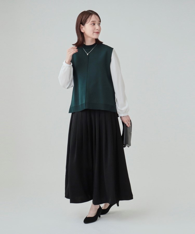 シューラルー/ドレスキップ(SHOO・LA・RUE/DRESKIP)の【高レビュー/洗える】柔らかで上品に　落ち感のきれいなボリュームスカーチョ3