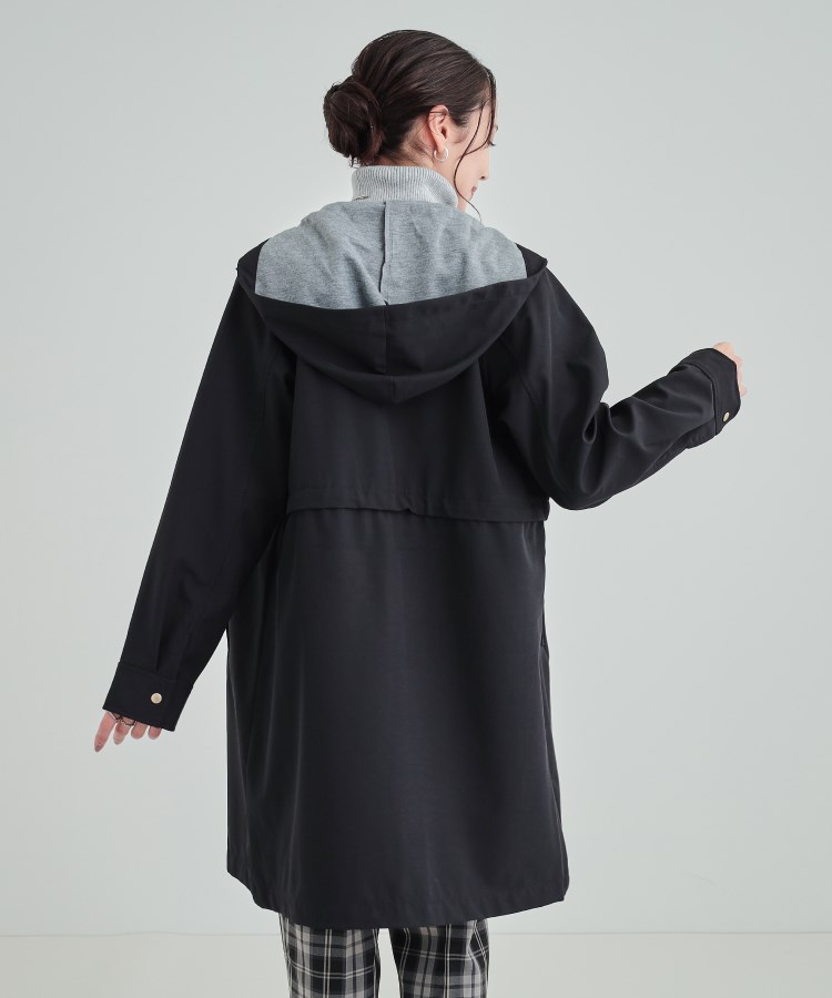 シューラルー/ドレスキップ(SHOO・LA・RUE/DRESKIP)の【撥水】女性らしいシルエットが叶う 切替ボンディングコート2