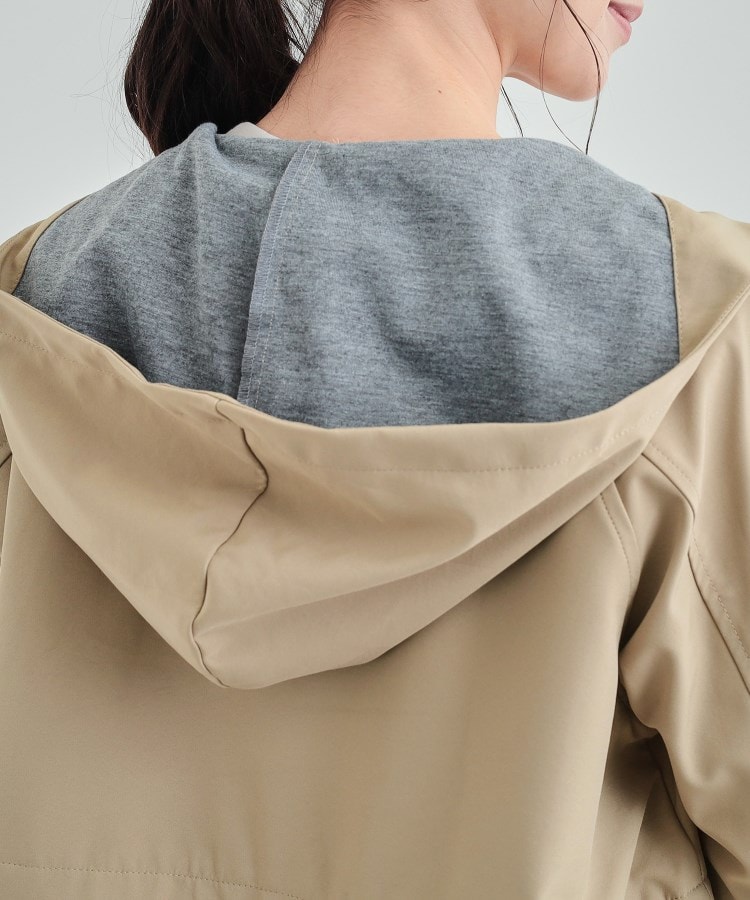 シューラルー/ドレスキップ(SHOO・LA・RUE/DRESKIP)の【撥水】女性らしいシルエットが叶う 切替ボンディングコート17