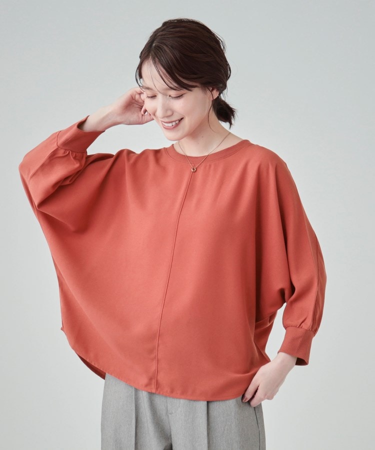 シューラルー/ドレスキップ(SHOO・LA・RUE/DRESKIP)の【洗える/洗濯後にシワになりにくい】リブ切替ドルマンブラウス22