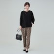 シューラルー/ドレスキップ(SHOO・LA・RUE/DRESKIP)の【洗える/洗濯後にシワになりにくい】リブ切替ドルマンブラウス7