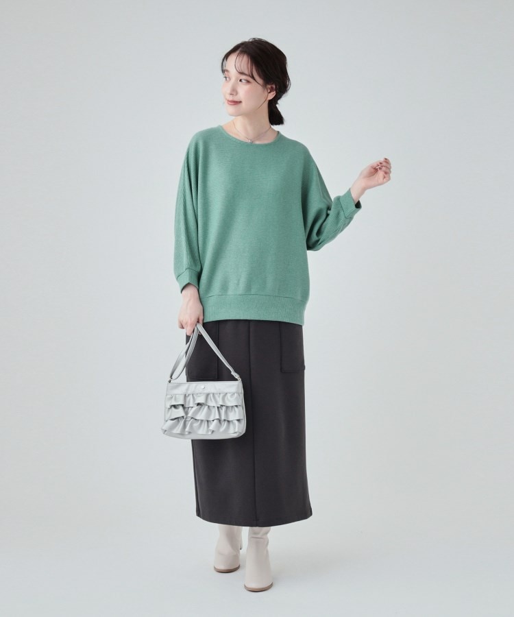 シューラルー/ドレスキップ(SHOO・LA・RUE/DRESKIP)の【UV】上品さとリラクシーさを兼ね備えた ラメドルマントップス15