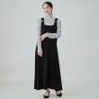 シューラルー/ドレスキップ(SHOO・LA・RUE/DRESKIP)の【洗える/イージーケア/静電気防止】女性らしさ高まる フレアジャンドレ ブラック(019)