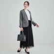 シューラルー/ドレスキップ(SHOO・LA・RUE/DRESKIP)の【洗える/S-LL/セットアップ可/通勤/セレモニー】カラーレスジャケット3
