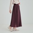 シューラルー/ドレスキップ(SHOO・LA・RUE/DRESKIP)のウエストリブで無理せずキレイ　艶やかに彩る サテンフレアスカート2