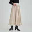 シューラルー/ドレスキップ(SHOO・LA・RUE/DRESKIP)のウエストリブで無理せずキレイ　艶やかに彩る サテンフレアスカート9