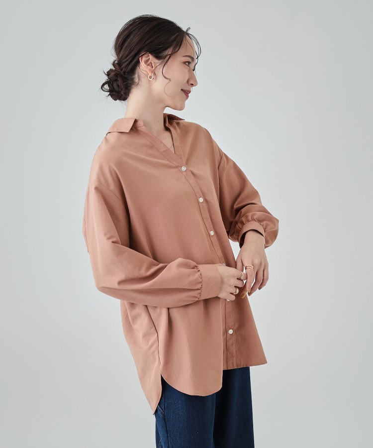 シューラルー/ドレスキップ(SHOO・LA・RUE/DRESKIP)の【無理せずキレイ】後ろ姿が引き立つ バックレースアップブラウス11