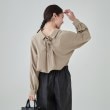 シューラルー/ドレスキップ(SHOO・LA・RUE/DRESKIP)の【無理せずキレイ】後ろ姿が引き立つ バックレースアップブラウス2