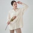 シューラルー/ドレスキップ(SHOO・LA・RUE/DRESKIP)の【無理せずキレイ】後ろ姿が引き立つ バックレースアップブラウス ライトベージュ(051)