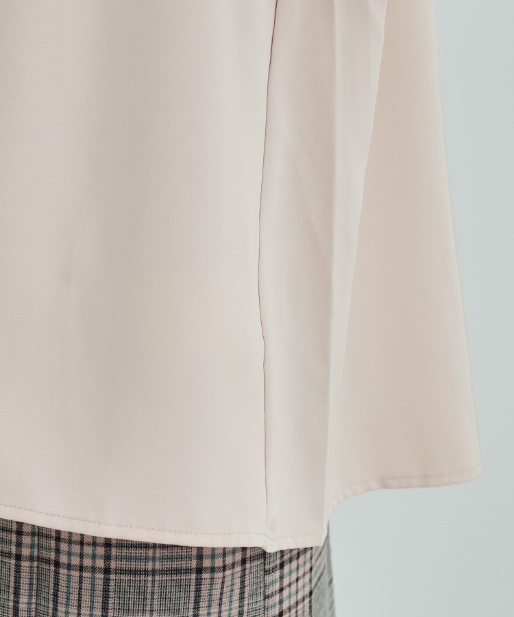 シューラルー/ドレスキップ(SHOO・LA・RUE/DRESKIP)の【通勤/セレモニー】華やかさをプラスする パール調キーネックブラウス20