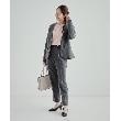 シューラルー/ドレスキップ(SHOO・LA・RUE/DRESKIP)の【洗える/S-LL/セットアップ可/通勤/セレモニー】センタープレス テーパードパンツ22