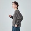 シューラルー/ドレスキップ(SHOO・LA・RUE/DRESKIP)の【洗える】きれい見え 異素材切替パフスリーブトップス2