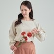 シューラルー/ドレスキップ(SHOO・LA・RUE/DRESKIP)の【洗える】きれいめ上品な 大人のパフスリーブトップス アイボリー(104)