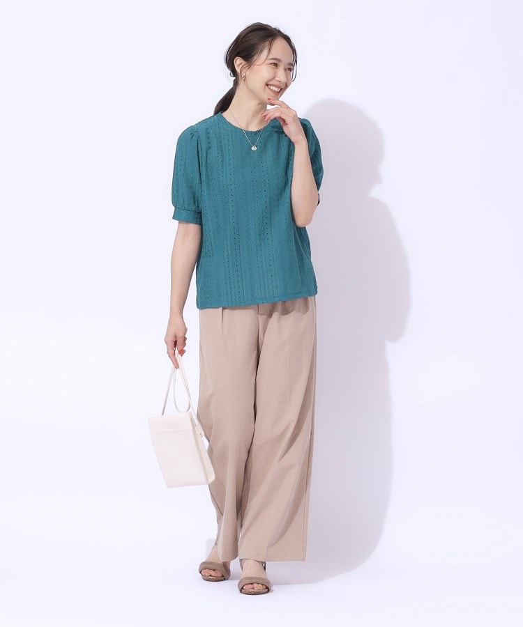 シューラルー/ドレスキップ(SHOO・LA・RUE/DRESKIP)の【高レビュー】大人フェミニンな雰囲気漂う　ジャカードレーストップス19