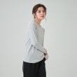 シューラルー/ドレスキップ(SHOO・LA・RUE/DRESKIP)のラメクルーネックロングTシャツ2