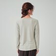 シューラルー/ドレスキップ(SHOO・LA・RUE/DRESKIP)のラメクルーネックロングTシャツ19