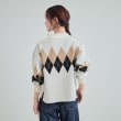 シューラルー/ドレスキップ(SHOO・LA・RUE/DRESKIP)の【洗える/セットアップ可】 着る度うっとり もちもちチェック柄ニット10