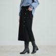 シューラルー/ドレスキップ(SHOO・LA・RUE/DRESKIP)の【S-LL/あったか】きれいめ ドット釦ナロースカート2