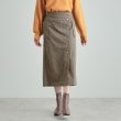 シューラルー/ドレスキップ(SHOO・LA・RUE/DRESKIP)の【S-LL/あったか】きれいめ ドット釦ナロースカート9
