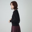 シューラルー/ドレスキップ(SHOO・LA・RUE/DRESKIP)の【洗える/S-LL】もちもち リボンモチーフ クルーネックニット6