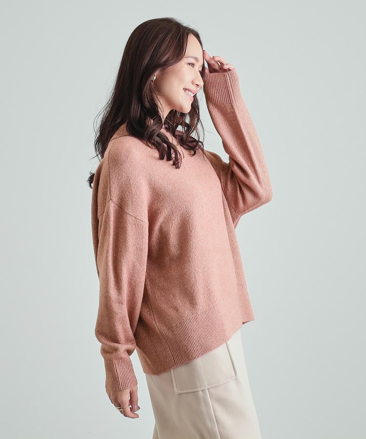シューラルー/ドレスキップ(SHOO・LA・RUE/DRESKIP)の【S-LL】さりげないラメで大人上品に クルーネックニット10