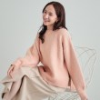 シューラルー/ドレスキップ(SHOO・LA・RUE/DRESKIP)の【S-LL】Wフェイス ふわふわ起毛ニット ピンク(072)