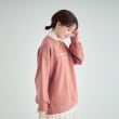 シューラルー/ドレスキップ(SHOO・LA・RUE/DRESKIP)の【S-LL】もちさら フロッキーロゴプリントスウェット14
