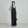 シューラルー/ドレスキップ(SHOO・LA・RUE/DRESKIP)の【S-LL/前後2WAY】 大人のための 甘すぎないティアードフリルサロペット8