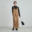 シューラルー/ドレスキップ(SHOO・LA・RUE/DRESKIP)の【S-LL/前後2WAY】 大人のための 甘すぎないティアードフリルサロペット15