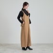 シューラルー/ドレスキップ(SHOO・LA・RUE/DRESKIP)の【S-LL/前後2WAY】 大人のための 甘すぎないティアードフリルサロペット19