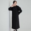 シューラルー/ドレスキップ(SHOO・LA・RUE/DRESKIP)の【S-LL】大人の甘めコーデに お袖フリルワンピース ブラック(019)