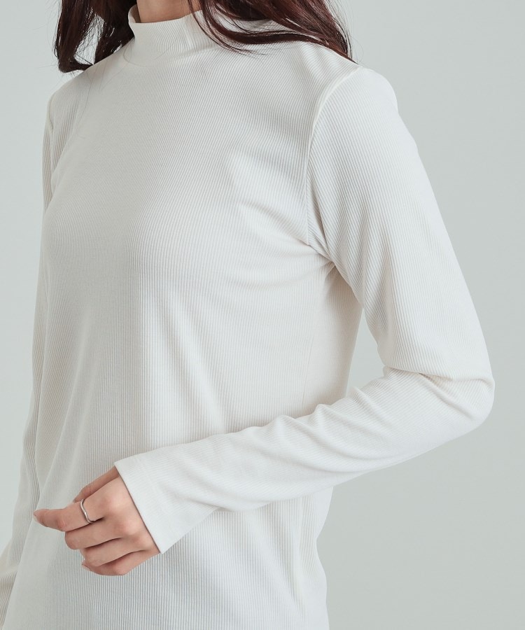 シューラルー/ドレスキップ(SHOO・LA・RUE/DRESKIP)の【S-LL/2点セット】Iラインシルエットですっきりと ジャカードジャンドレ+長袖インナー34
