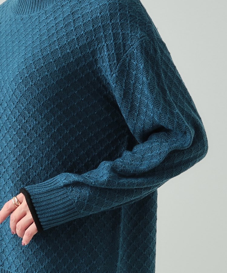 シューラルー/ドレスキップ(SHOO・LA・RUE/DRESKIP)の【洗える】インでもアウトでも 配色ダイヤ柄クルーネックニット21