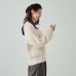 シューラルー/ドレスキップ(SHOO・LA・RUE/DRESKIP)の【高レビュー/S-LL】思わず触れたくなる 大人の透かし編みフェザーニット6