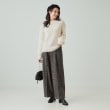 シューラルー/ドレスキップ(SHOO・LA・RUE/DRESKIP)の【高レビュー/S-LL】思わず触れたくなる 大人の透かし編みフェザーニット7